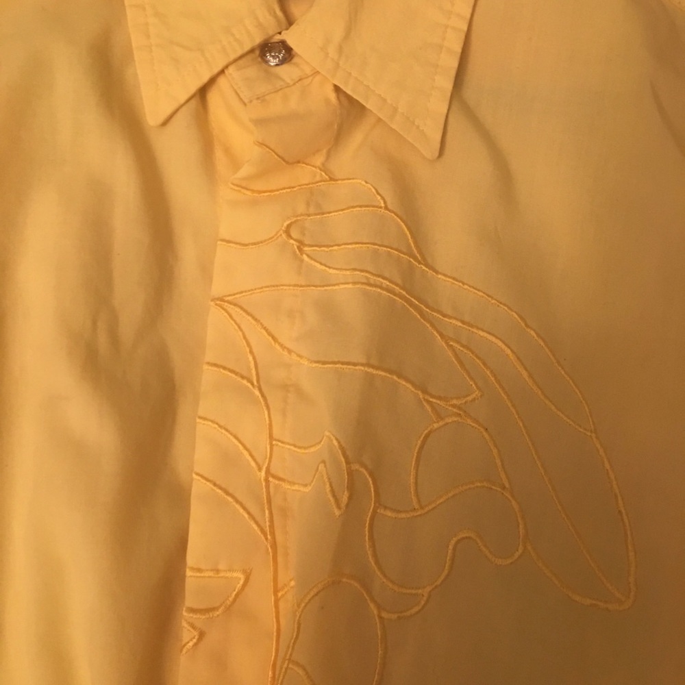 Vintage Versace Medusa Head Shirt - size LG